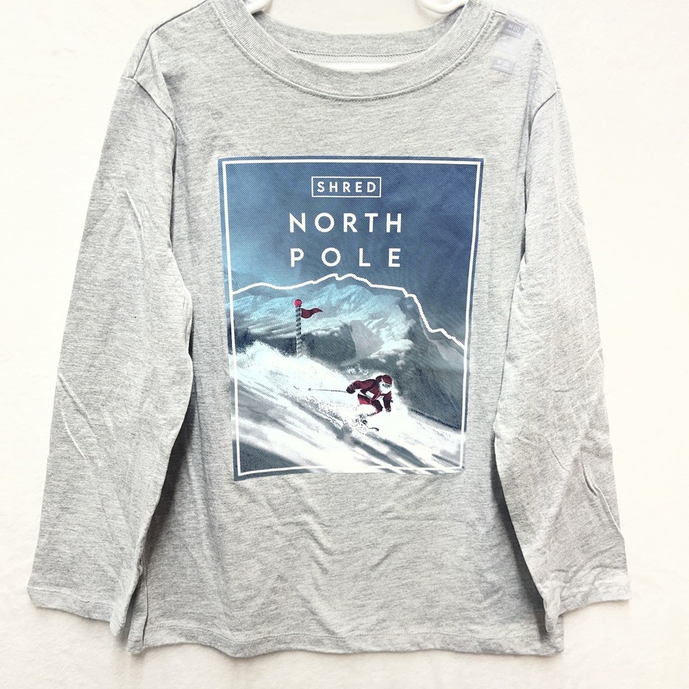 Osh Kosh Long Sleeve T-shirt‎ Boys 8 Ski Winter